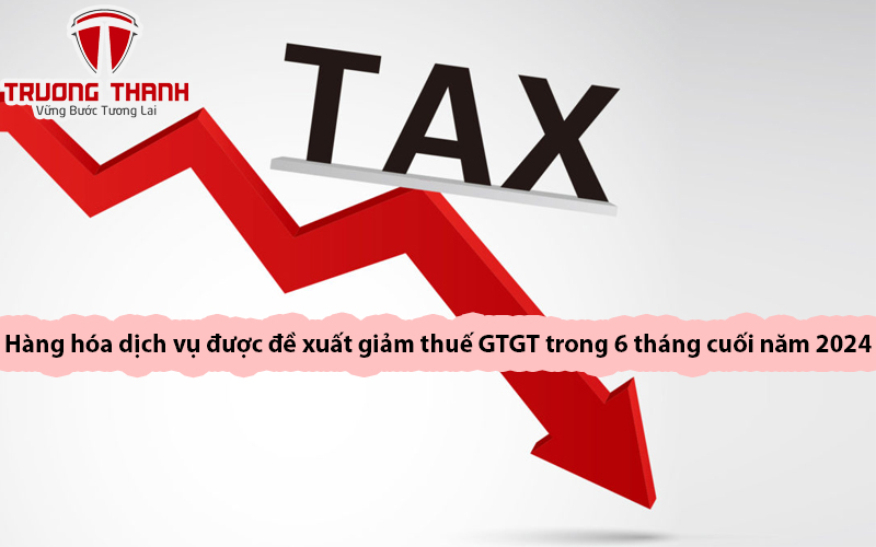 Hàng hóa dịch vụ được đề xuất giảm thuế GTGT trong 6 tháng cuối năm 2024