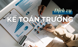 Dịch vụ kế toán trưởng uy tín, chuyên nghiệp