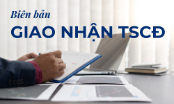 Mẫu biên bản giao nhận tài sản cố định