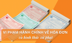 Các hành vi vi phạm hành chính về hóa đơn và hình thức xử phạt