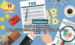 Thuế Doanh Nghiệp: Quản Lý Tài Chính Cho Sự Phát Triển Bền Vững