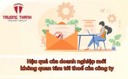 Hậu quả của doanh nghiệp mới không quan tâm tới thuế của công ty
