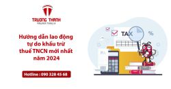 Hướng dẫn lao động tự do khấu trừ thuế TNCN mới nhất năm 2024