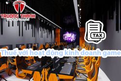 Quản lý thuế với kinh doanh game
