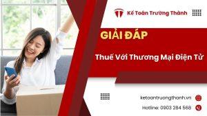 Thuế Với Thương Mại Điện Tử