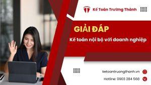 Công việc kế toán nội bộ