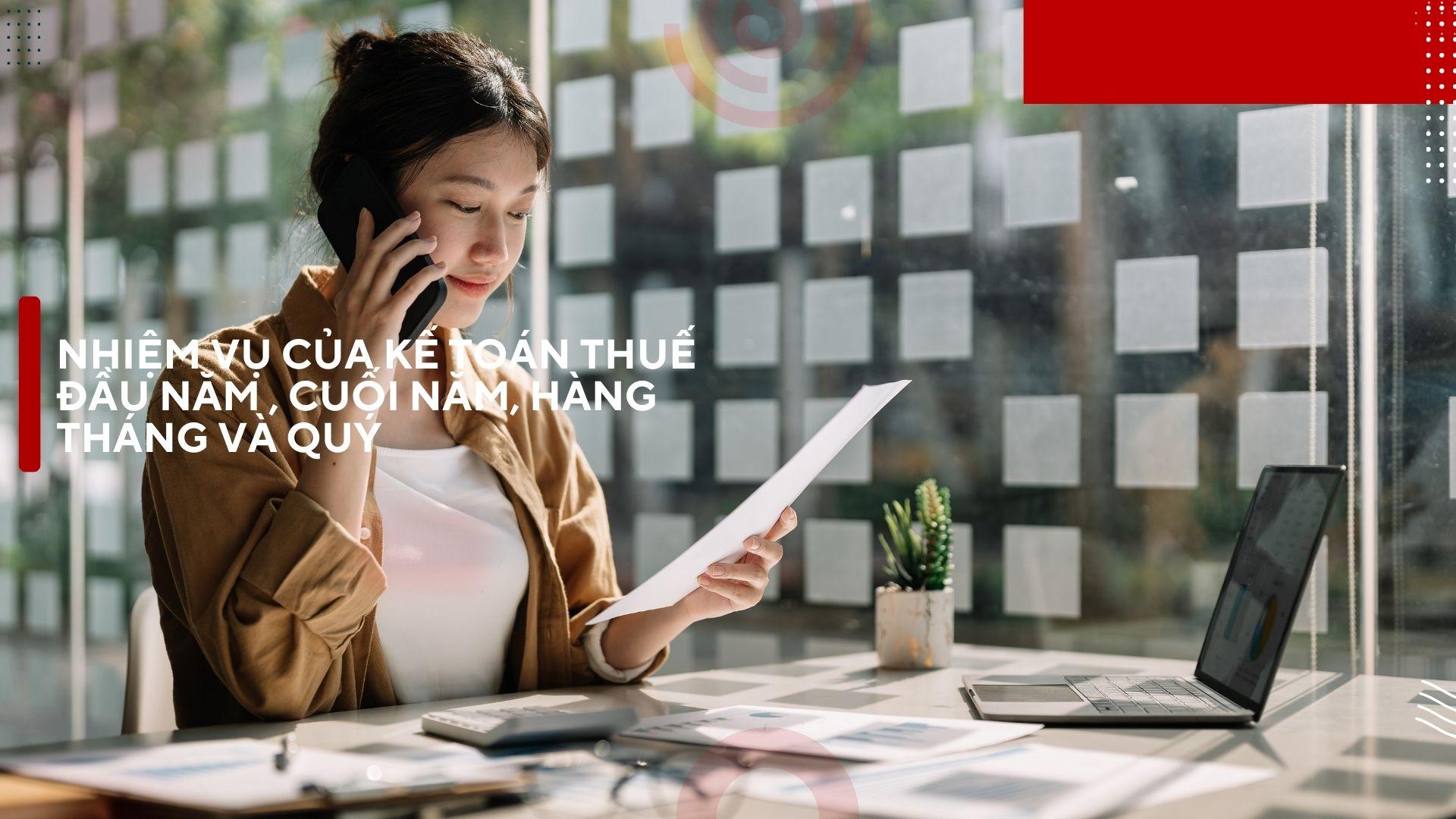 Kế toán thuế trong doanh nghiệp của bạn có nhiệm vụ và công việc gì?