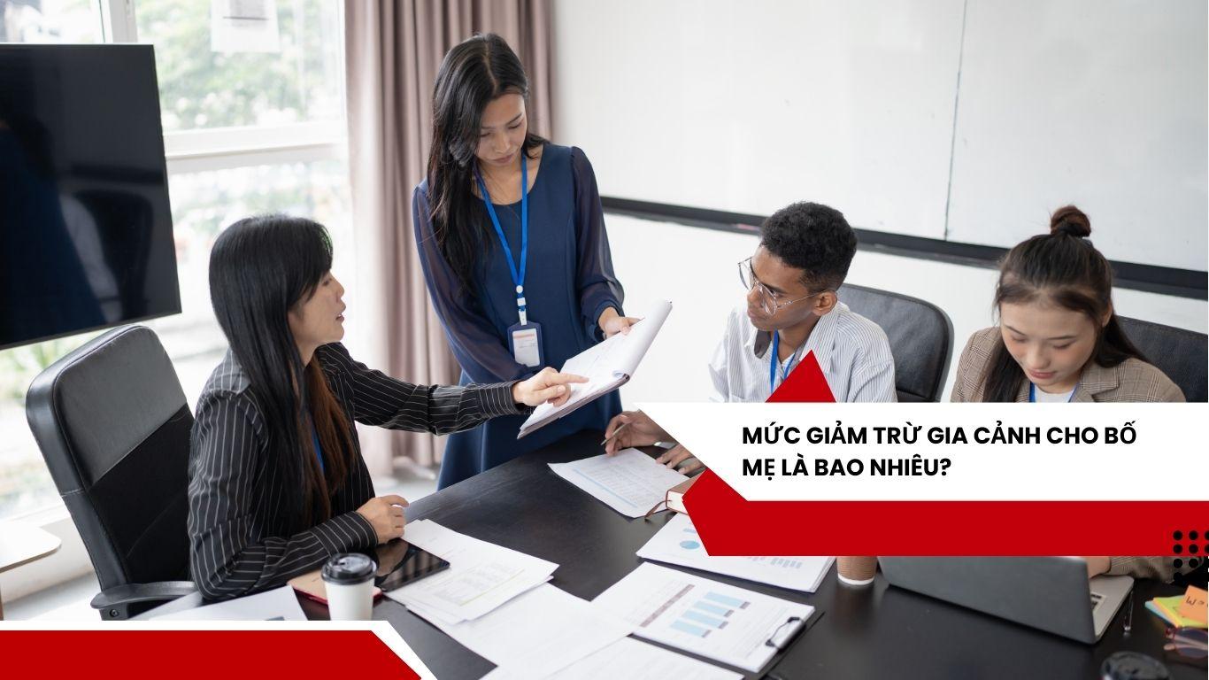 Điều kiện, mức giảm và hồ sơ giảm trừ gia cảnh cho bố mẹ