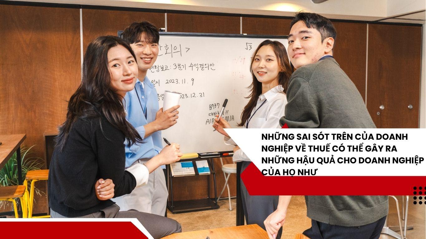 Những sai sót đối với doanh nghiệp liên quan các loại thuế