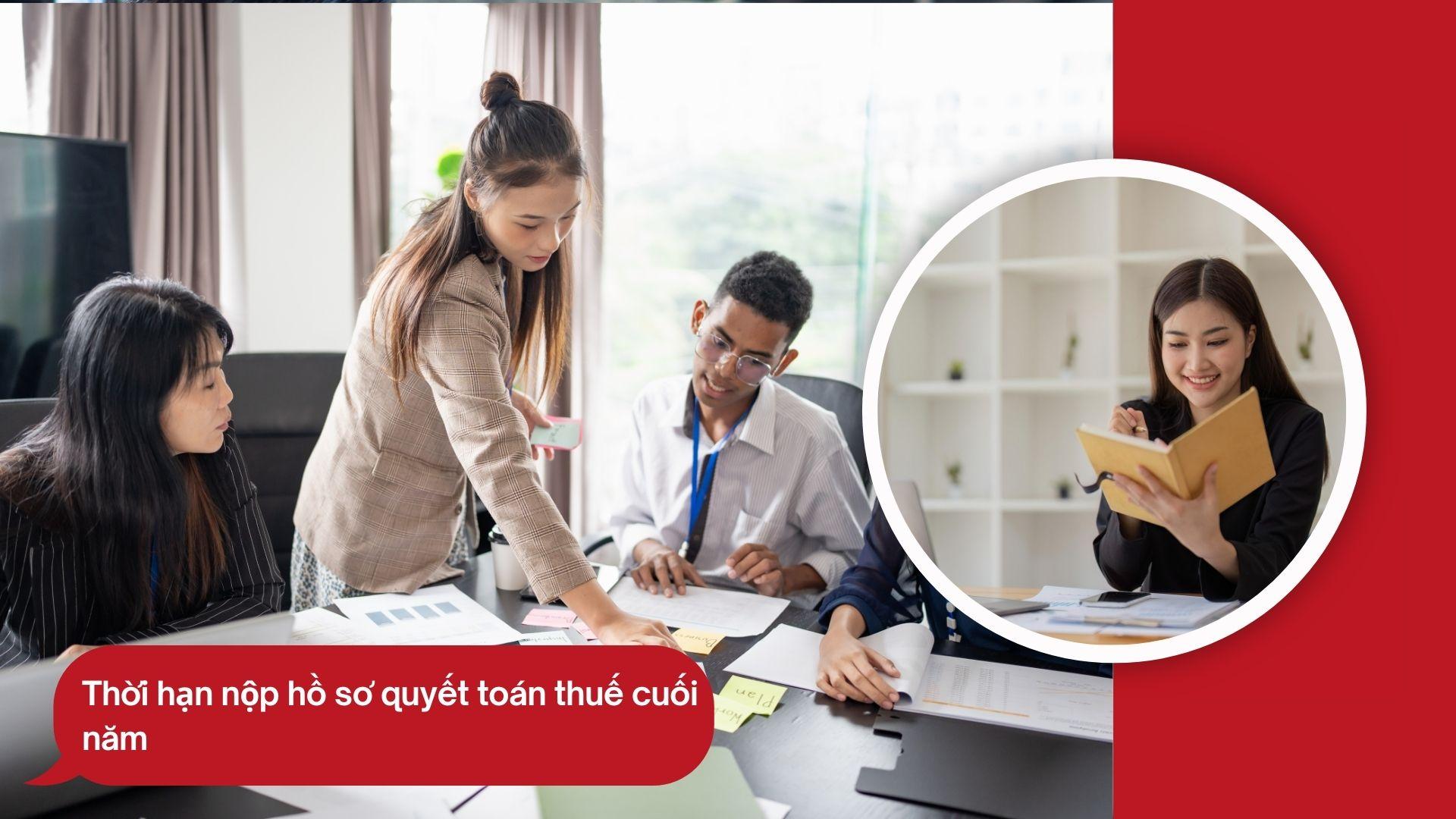 Hồ sơ quyết toán thuế cuối năm có gồm những hồ sơ chứng từ gì?