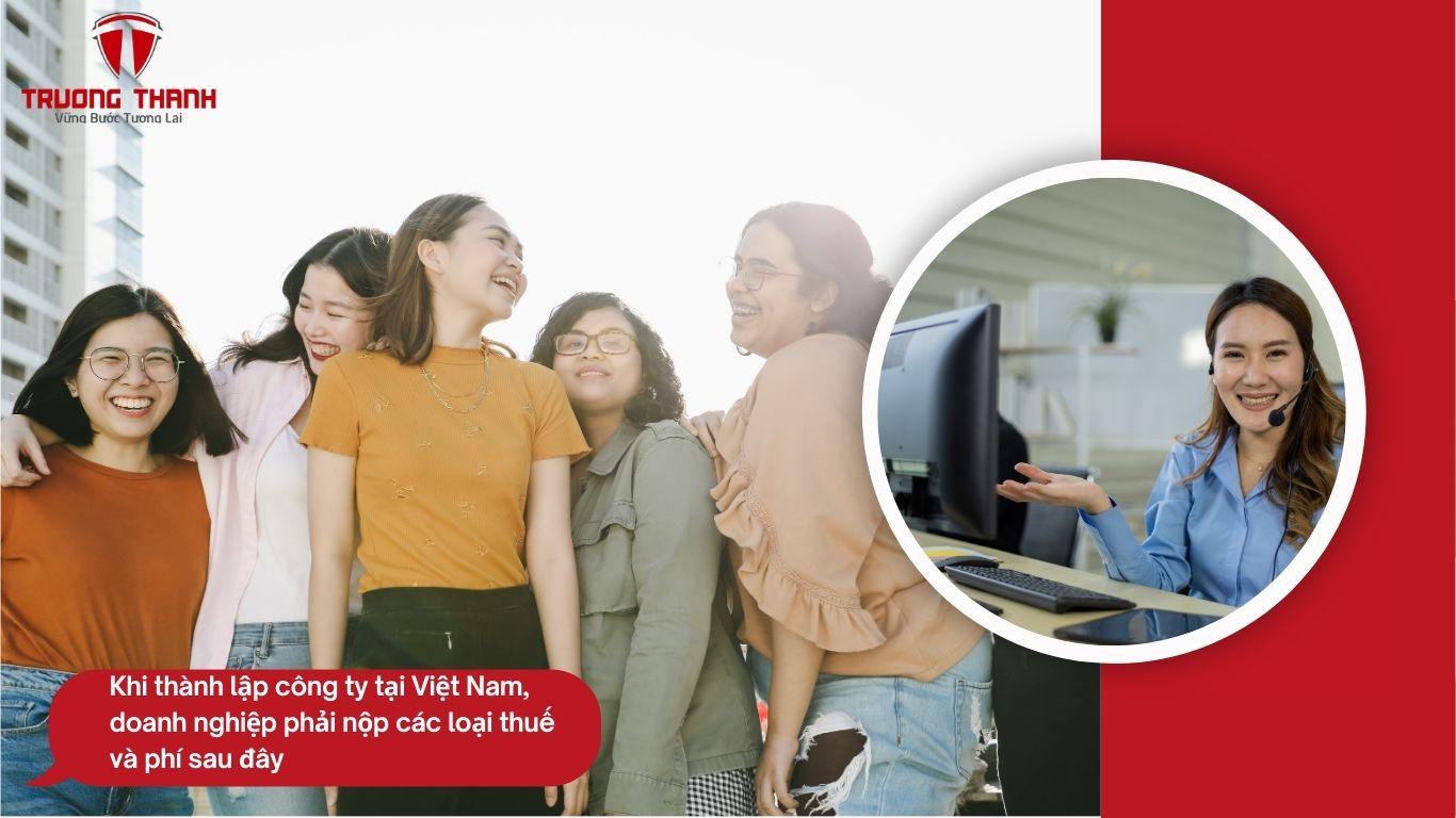 Thành Lập Công Ty Phải Đóng Những Loại Thuế Nào?