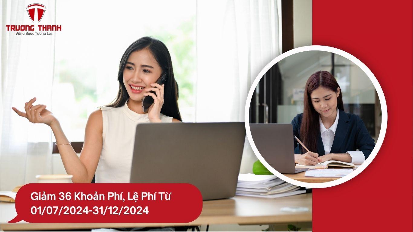 Giảm 36 Khoản Phí, Lệ Phí Từ 01/07/2024-31/12/2024