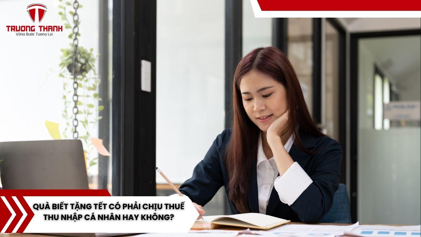 Quà Biếu Tặng Tết, Thưởng Tết Có Phải Chịu Thuế Thu Nhập Cá Nhân Hay Không?